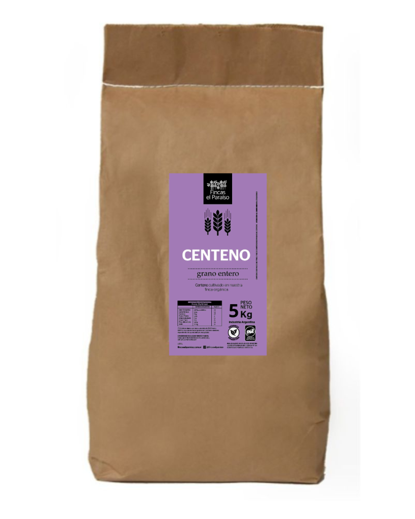 Centeno Grano Entero x Pack (2 paquetes x 5 kg)